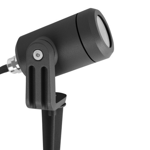 Spot encastrable noir compact LED-Piquet GU10 PAR11