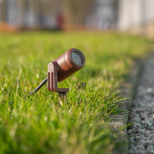 Spot encastrable corten compact LED-Piquet GU10 PAR11