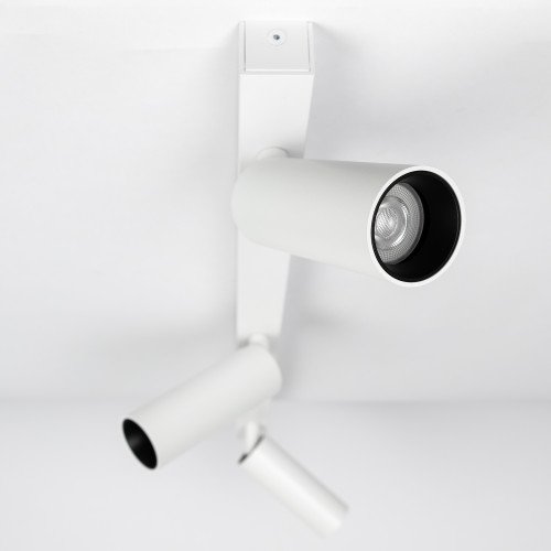 Éclairage intérieur spot encastrable blanc aluminium