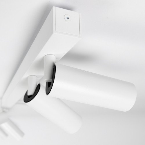 Éclairage intérieur spot encastrable blanc aluminium