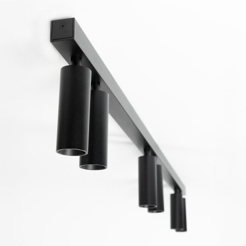 Éclairage intérieur spot encastrable noir aluminium
