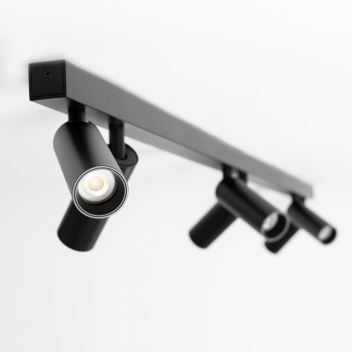 Éclairage intérieur spot encastrable noir aluminium