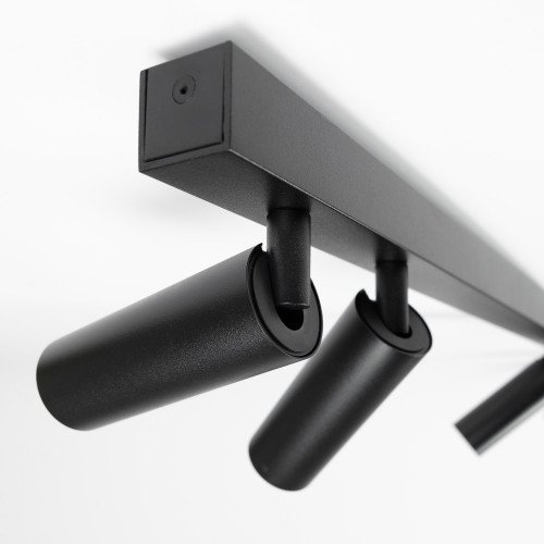 Éclairage intérieur spot encastrable noir aluminium