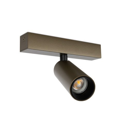 Éclairage intérieur spot encastrable bronze aluminium