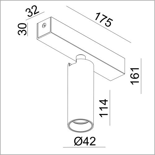 Éclairage intérieur spot encastrable bronze aluminium