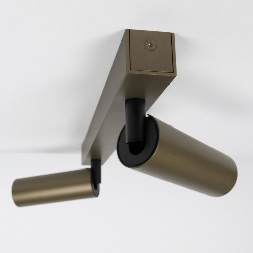 Éclairage intérieur spot encastrable bronze aluminium