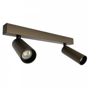 Éclairage intérieur spot encastrable bronze aluminium