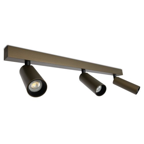 Éclairage intérieur spot encastrable bronze aluminium