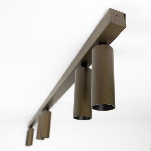 Éclairage intérieur spot encastrable bronze aluminium
