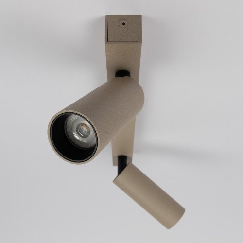 Éclairage intérieur spot encastrable champagne aluminium