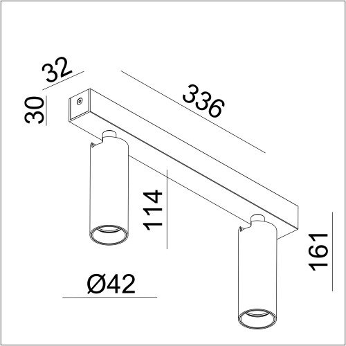 Éclairage intérieur spot encastrable champagne aluminium
