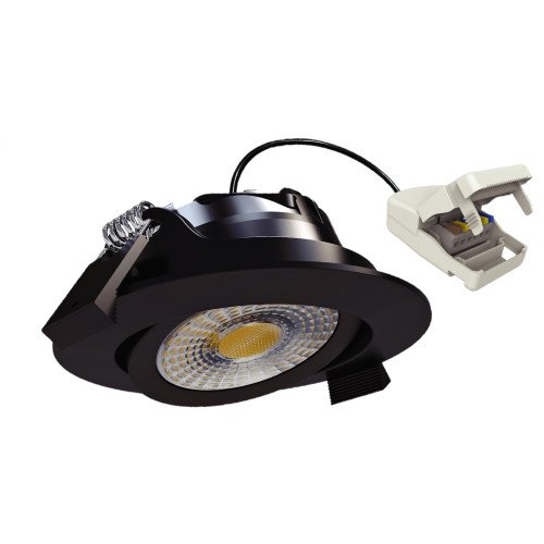Spot encastré rond plafond blanc dimmable 82 cm