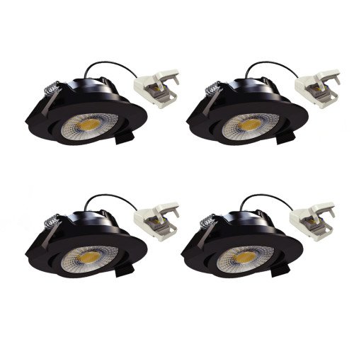 Spot encastré rond plafond blanc dimmable 82 cm