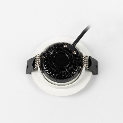 Spot encastré rond plafond blanc dimmable 82 cm