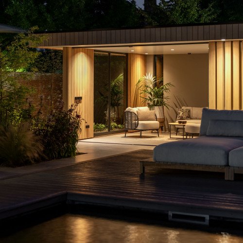 Spot encastré rond plafond Ivar noir dimmable 90mm