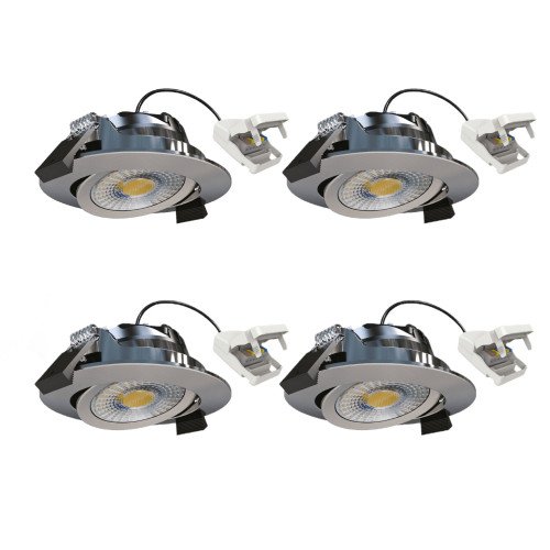 Spot encastré rond plafond blanc dimmable 82 cm