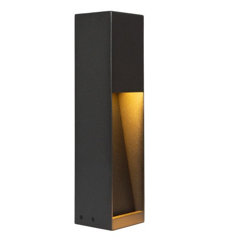 Lampe de jardin noire – aluminium – carrée – moderne – GU10