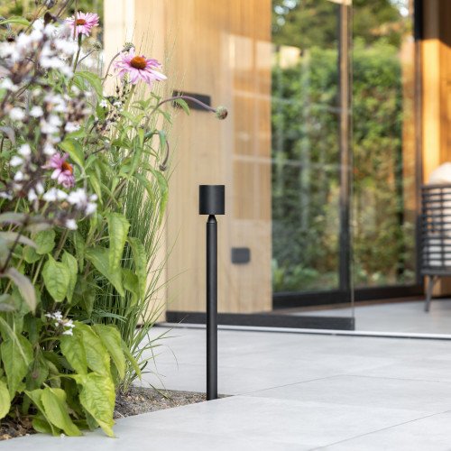 Issy Lampe de Jardin Noir Medium