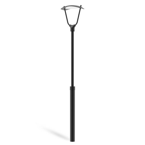 Lampe extérieure Bern Lanterne aluminium noir moderne