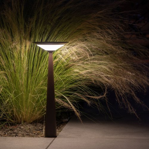 Lampe extérieure Elin jardin corten aluminium moderne