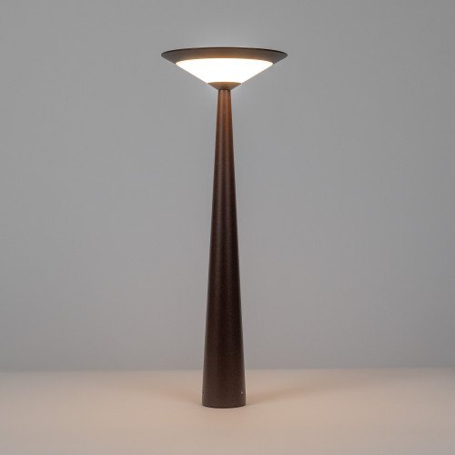 Lampe extérieure Elin jardin corten aluminium moderne