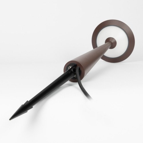 Lampe extérieure Elin jardin corten aluminium moderne