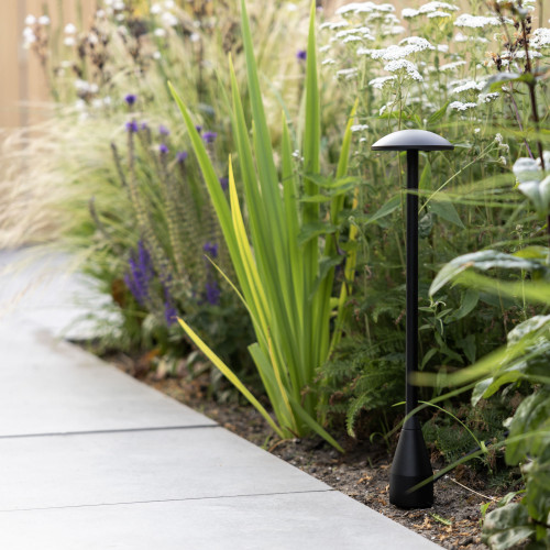 Noir Jazzy lampe de jardin small aluminium IP65