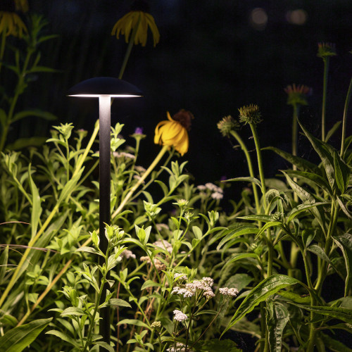 Noir Jazzy lampe de jardin small aluminium IP65