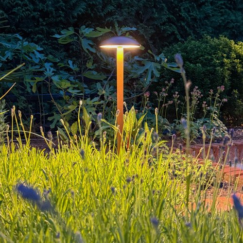 Corten Jazzy lampe de jardin small aluminium IP65