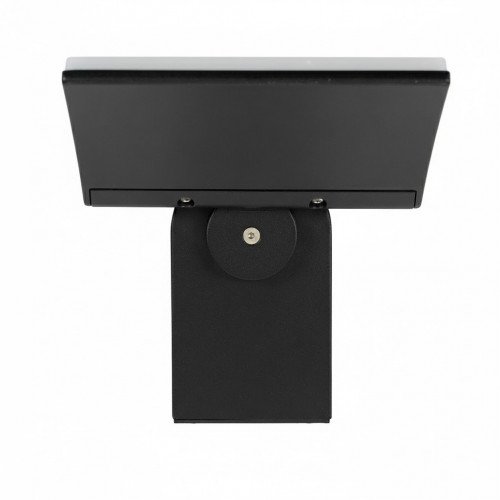 Lampe extérieure Ceva noire aluminium avec capteur