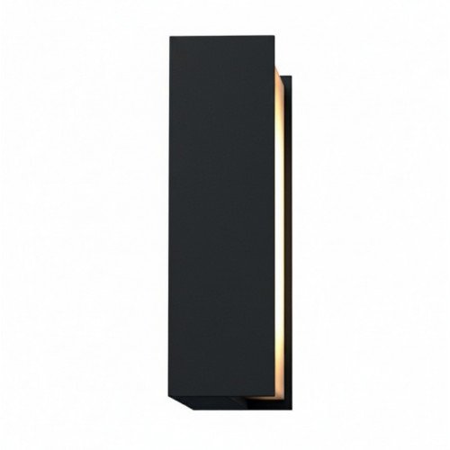 Lampe extérieure Lincoln applique noire aluminium moderne