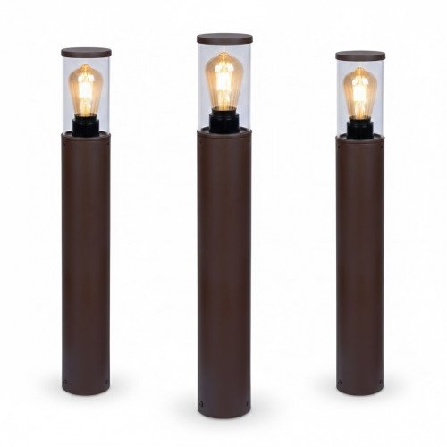 Lampe extérieure Brunswick lampe de jardin aluminium noir