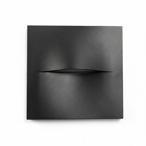 Lampe extérieure Paxton downlighter aluminium noir moderne