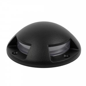 Lampe extérieure Star spot encastré noir aluminium moderne