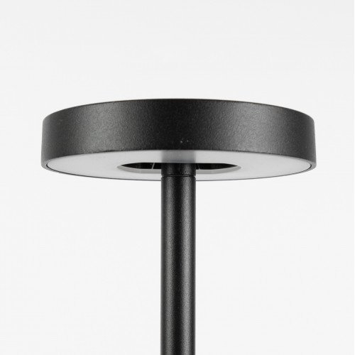 Lampe extérieure inclinable Tyra lampe de jardin noire aluminium moderne