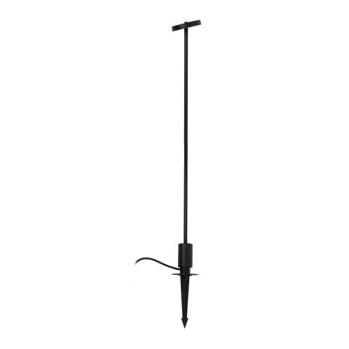 Lampe extérieure inclinable Tyra lampe de jardin noire aluminium moderne