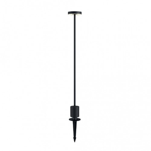 Lampe extérieure inclinable Tyra lampe de jardin noire aluminium moderne