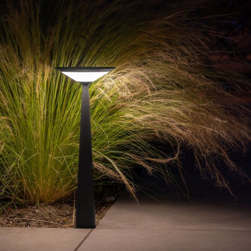 Lampe extérieure Elin jardin corten aluminium moderne