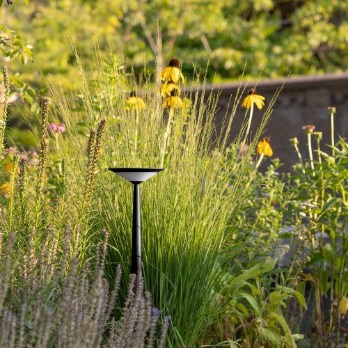 Lampe extérieure Elin jardin corten aluminium moderne