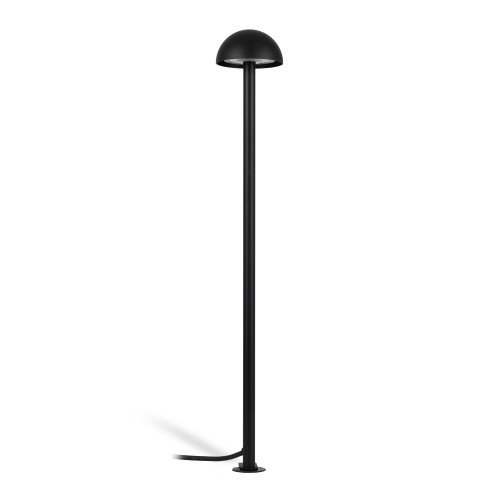 Lampe de jardin Lina noire 60cm aluminium IP65