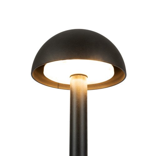 Lampe de jardin Lina noire 60cm aluminium IP65
