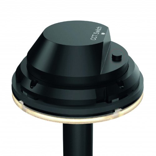 Lampe de jardin Lina noire 60cm aluminium IP65