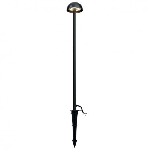 Lampe de jardin Lina noire 60cm aluminium IP65