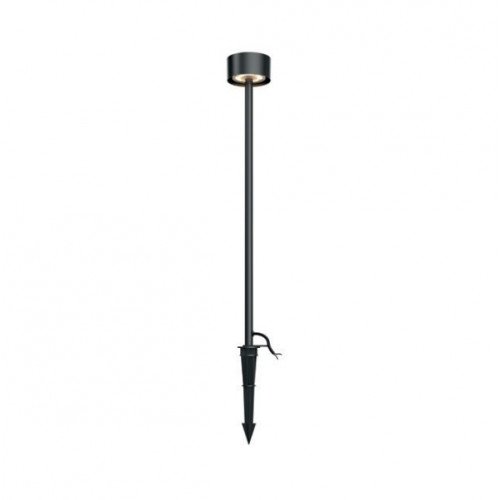 Noir Lampe de jardin Ayla 60cm aluminium IP65