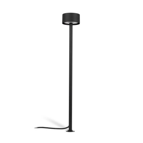 Noir Lampe de jardin Ayla 60cm aluminium IP65