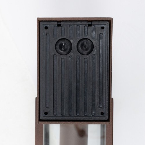 Éclairage extérieur applique Zaragoza corten aluminium