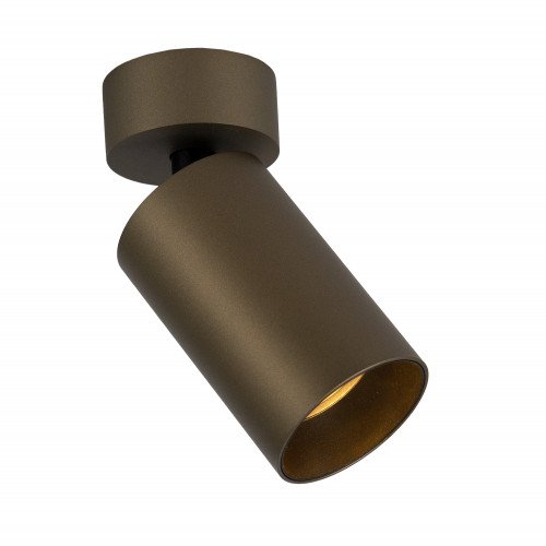 Éclairage intérieur – lampe de plafond Mila bronze aluminium moderne