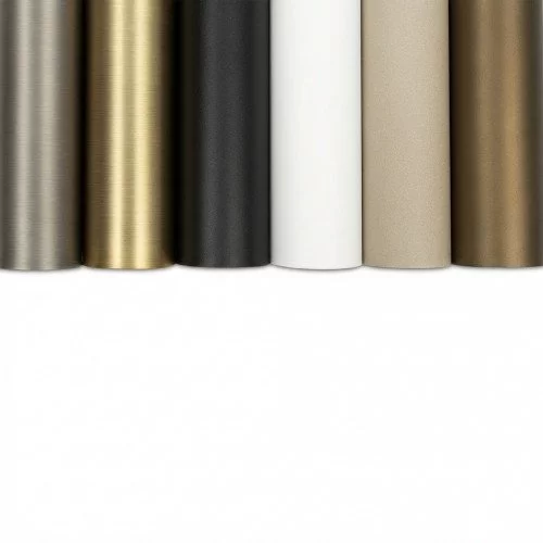 Plafonnier Milo 3 noir (7676) avec 3 spots noir/or en saillie orientables | Nostalux.fr