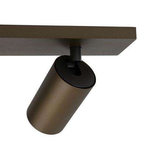Éclairage intérieur Mila 4 spot en saillie bronze moderne