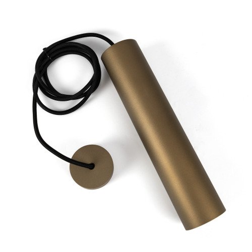Éclairage intérieur Suspension Cylin bronze moderne